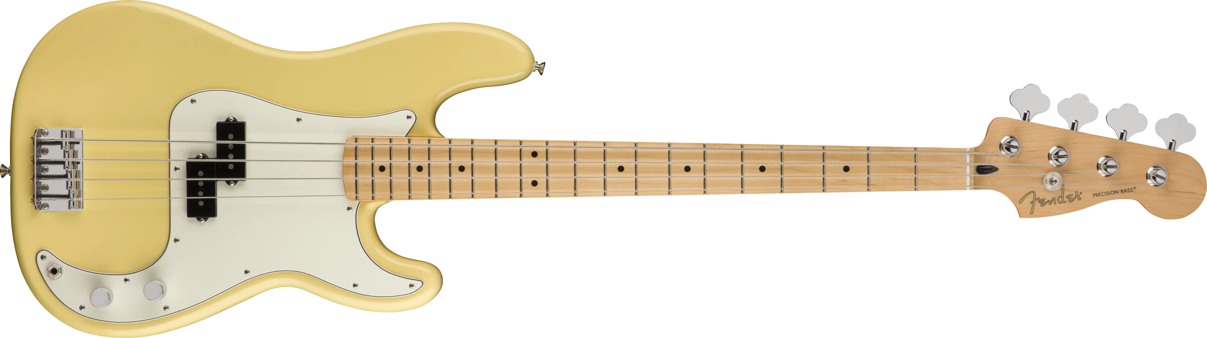 Fender® Player Precision Bass®, Maple Fingerboard, Buttercream