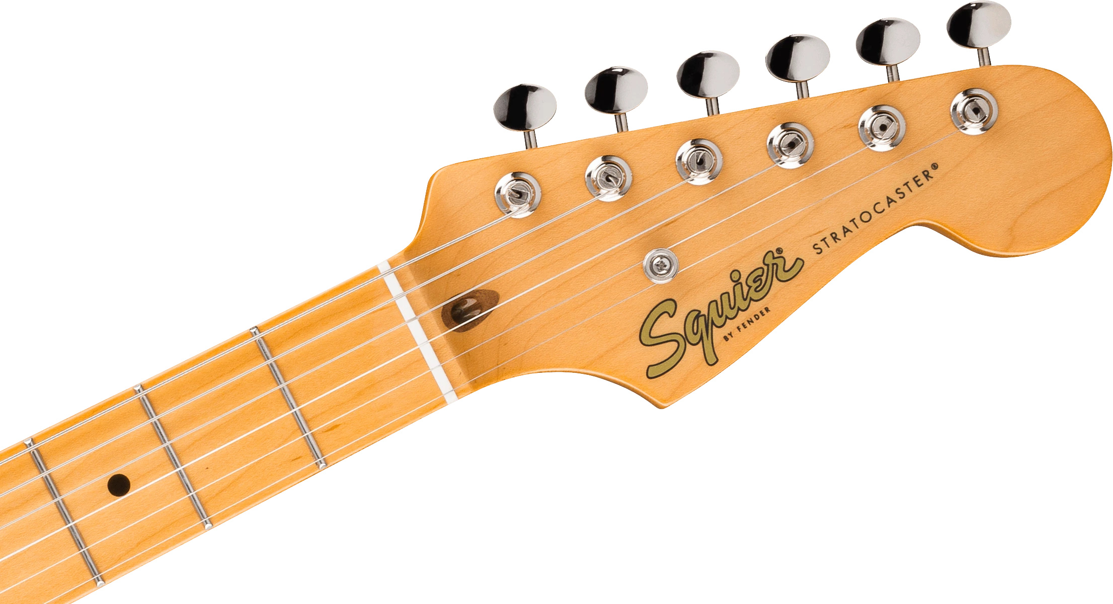 Squier® Classic Vibe™ '50s Stratocaster® HT, Maple Fingerboard, Parchment Pickguard, Shell Pink