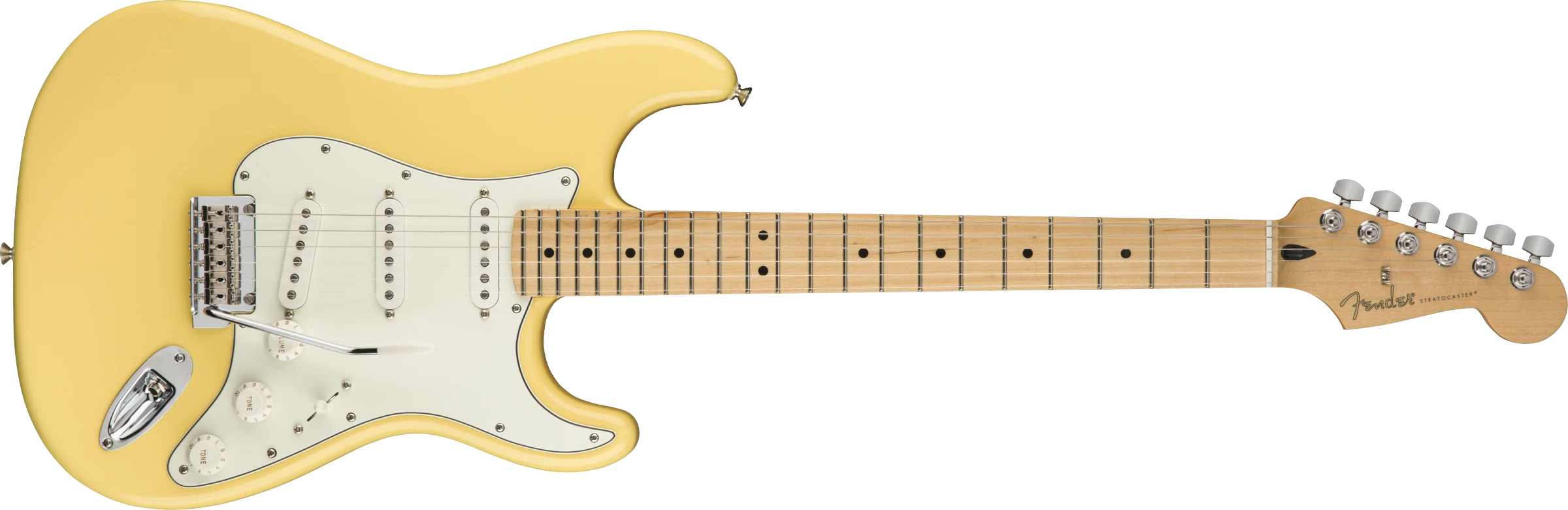 Fender® Player Stratocaster®, Maple Fingerboard, Buttercream