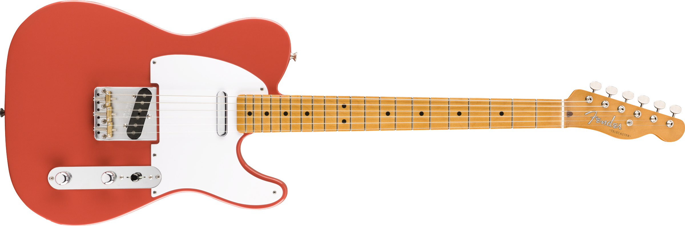 Fender® Vintera® '50s Telecaster®, Maple Fingerboard, Fiesta Red