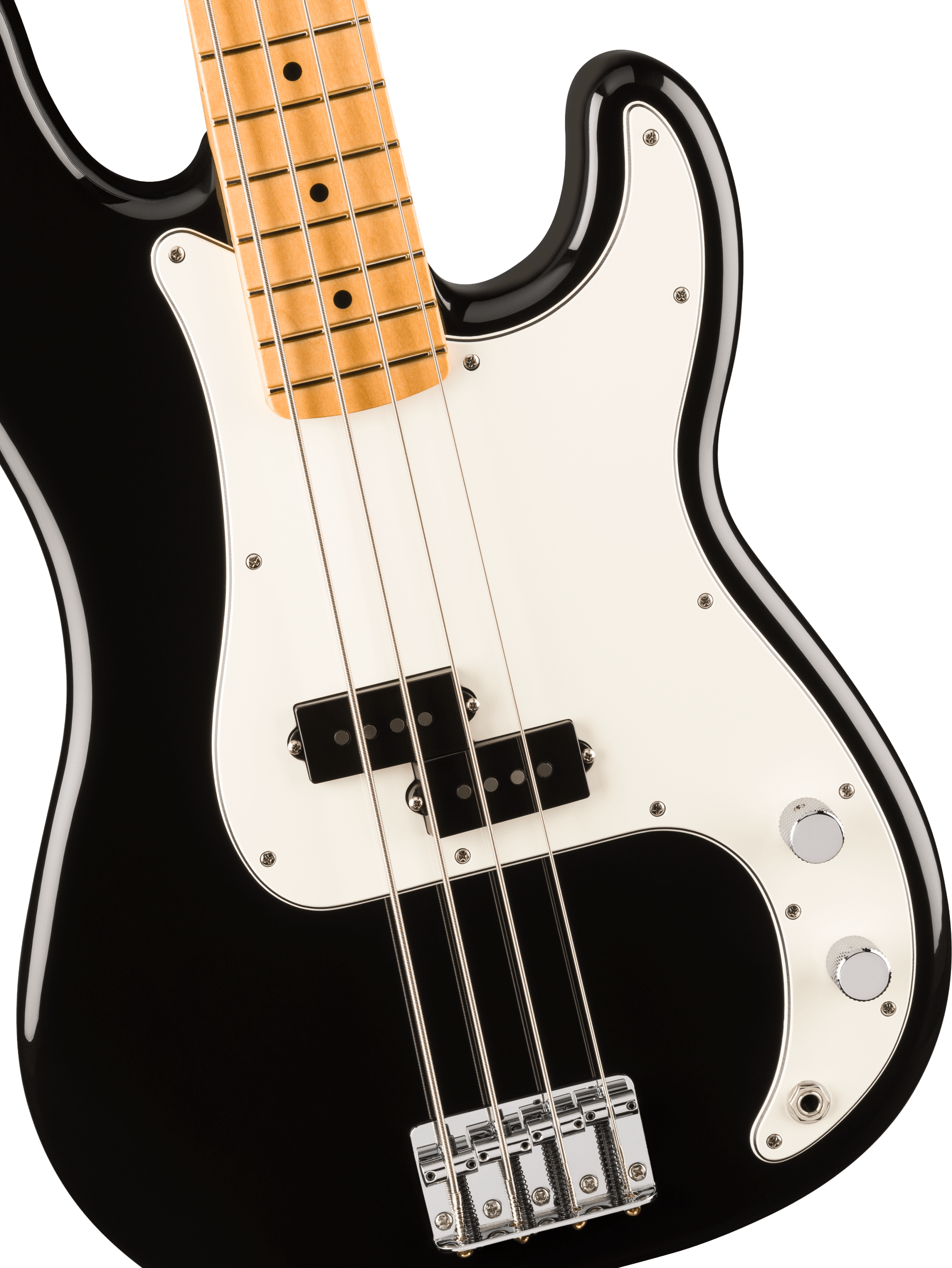 Fender® Player II Precision Bass®, Maple Fingerboard, Black
