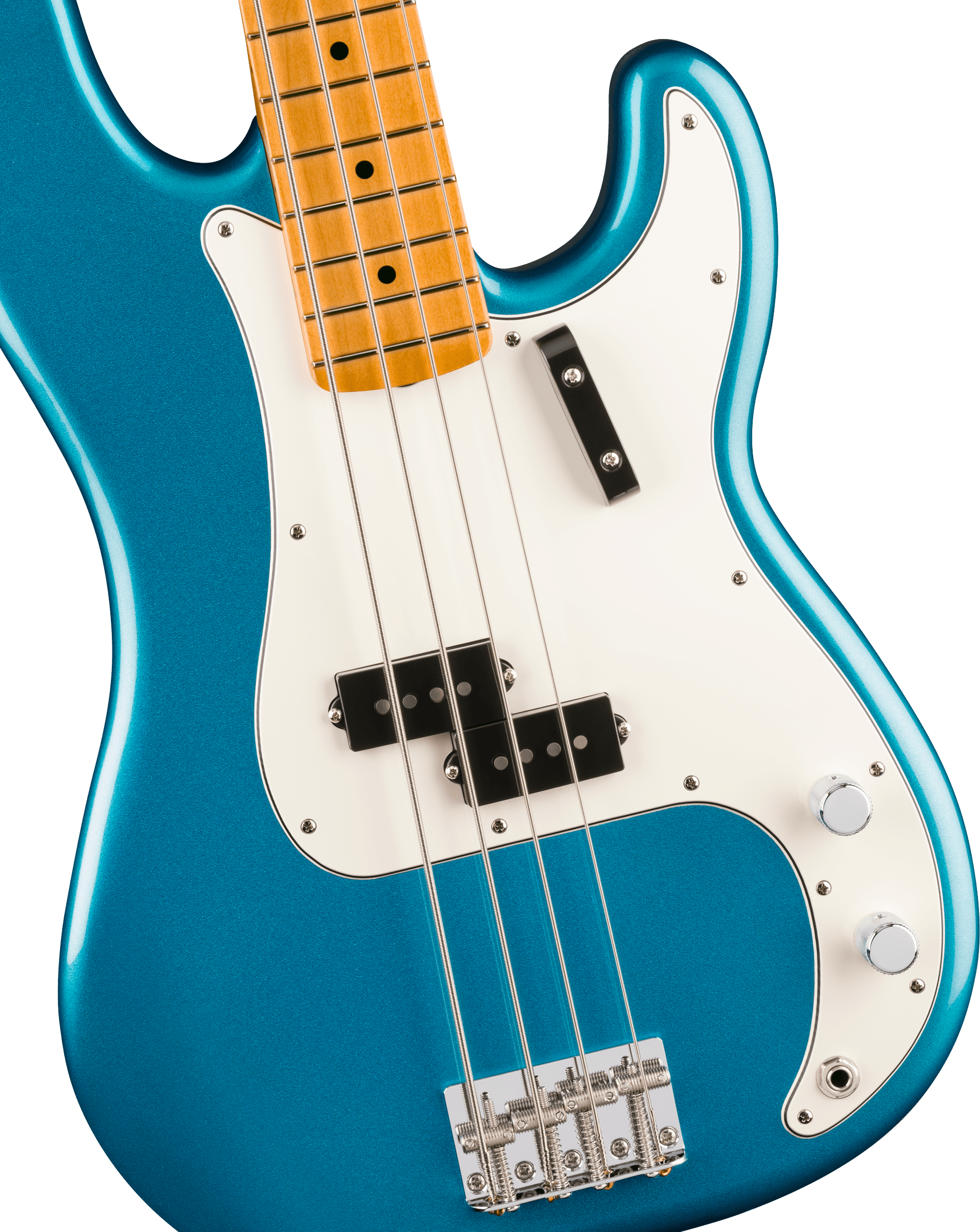 Fender® Vintera® III Late '60s Precision Bass®, Maple Fingerboard, Lake Placid Blue