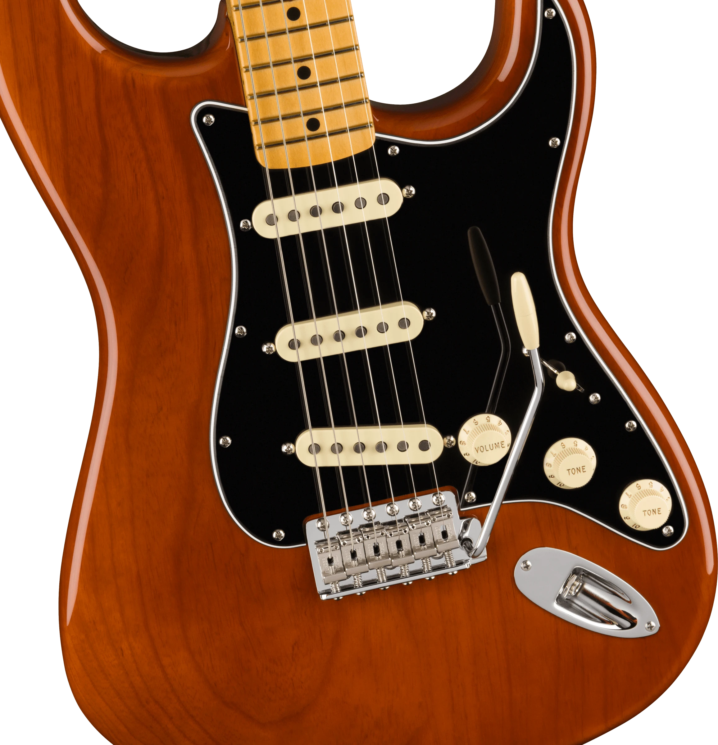 Fender® American Vintage II 1973 Stratocaster®, Maple Fingerboard, Mocha
