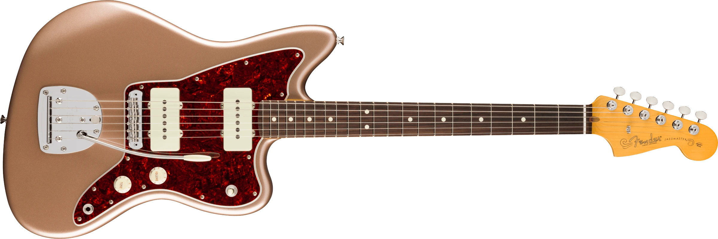 Fender® American Professional Classic Jazzmaster®, Rosewood Fingerboard, Faded Firemist Gold