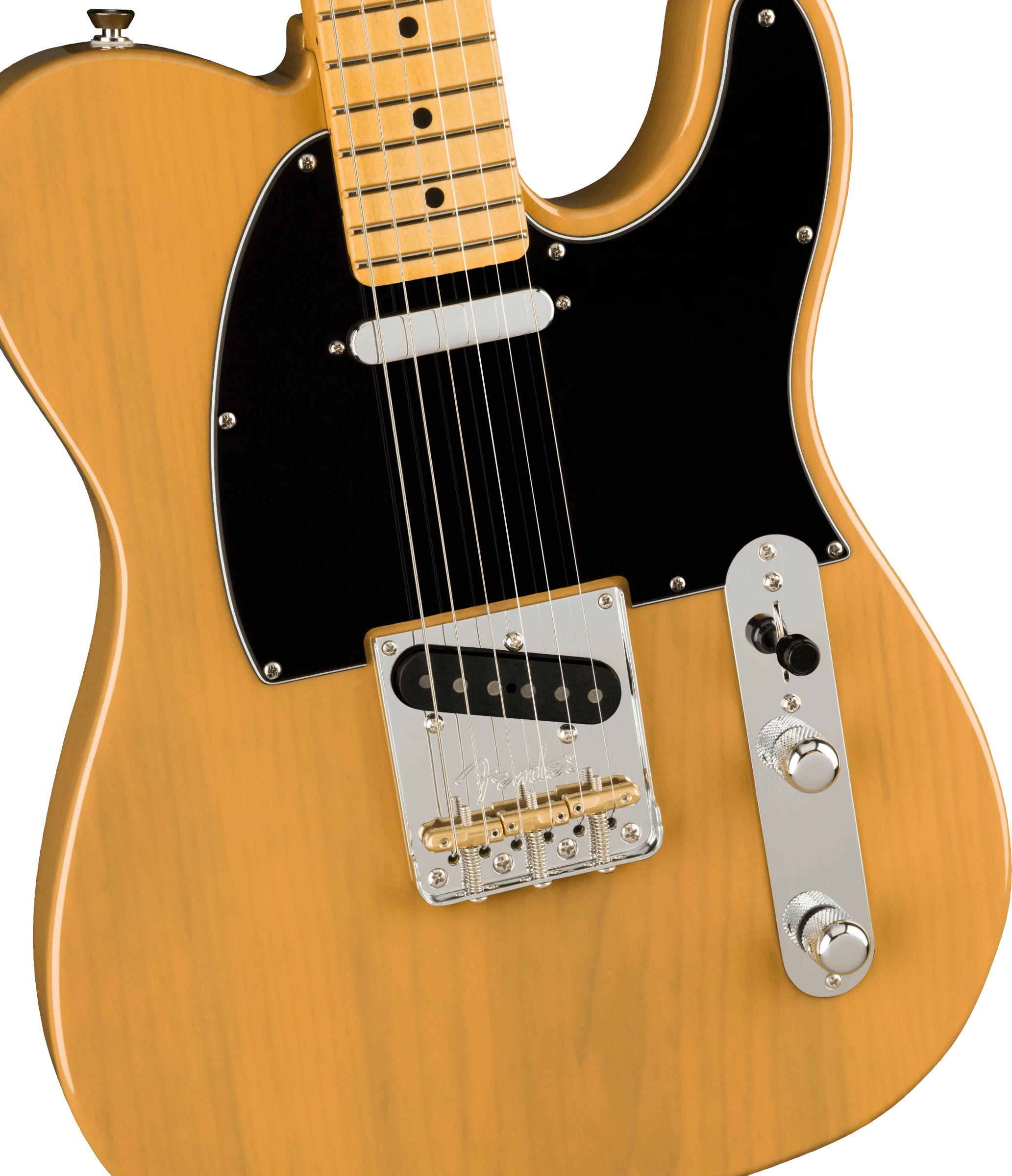 Fender® American Professional II Telecaster®, Maple Fingerboard, Butterscotch Blonde