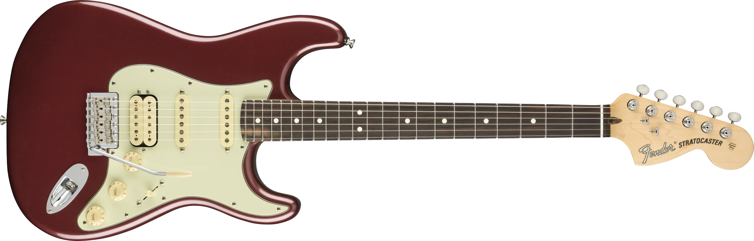 Fender® American Performer Stratocaster® HSS, Rosewood Fingerboard, Aubergine