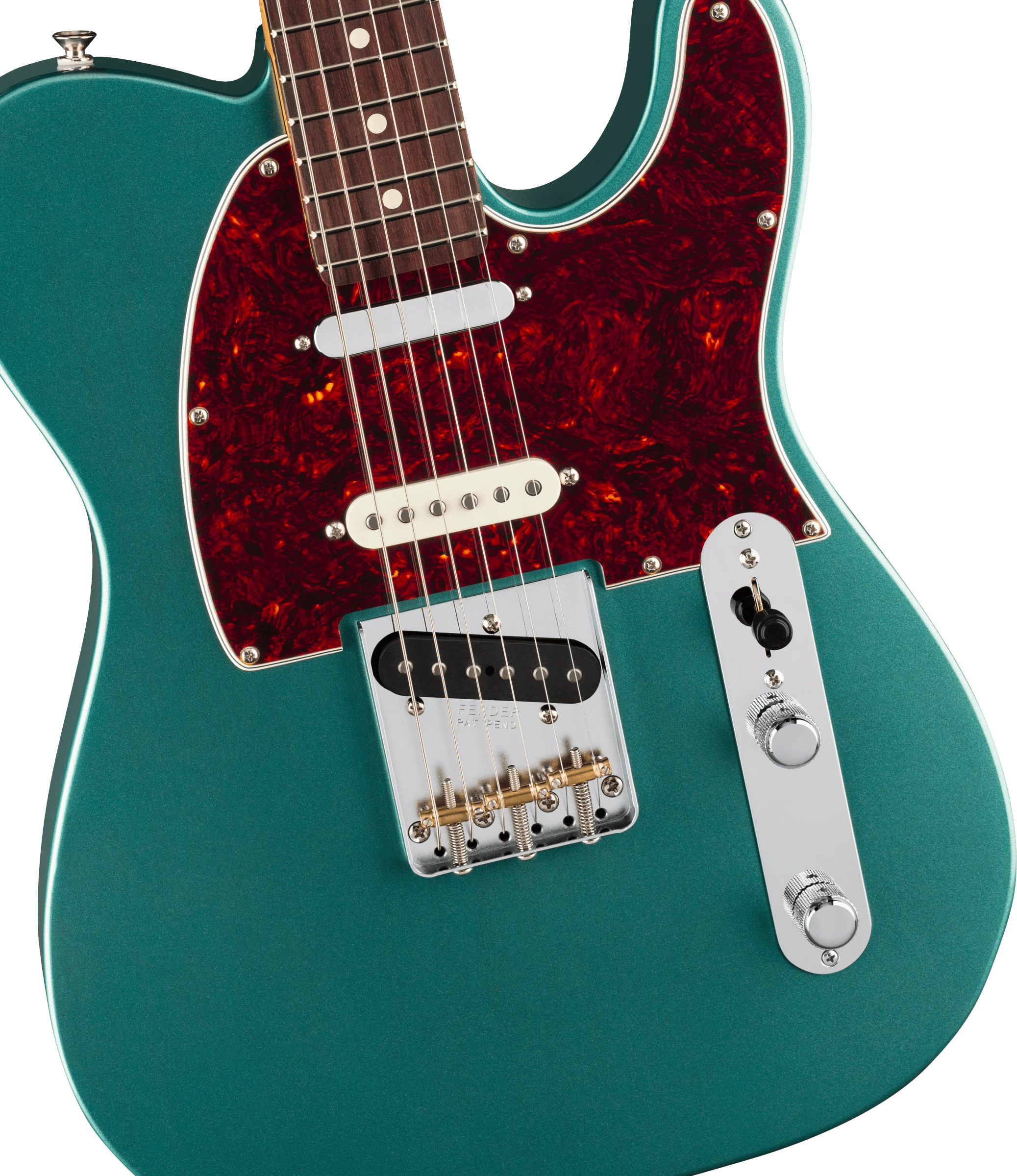 Fender® American Professional Classic Hotshot Telecaster®, Rosewood Fingerboard, Faded Sherwood Green Metallic