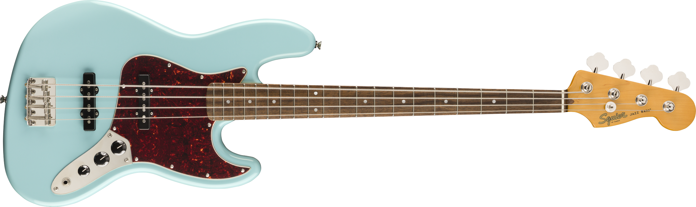Squier® Classic Vibe '60s Jazz Bass®, Laurel Fingerboard, Daphne Blue