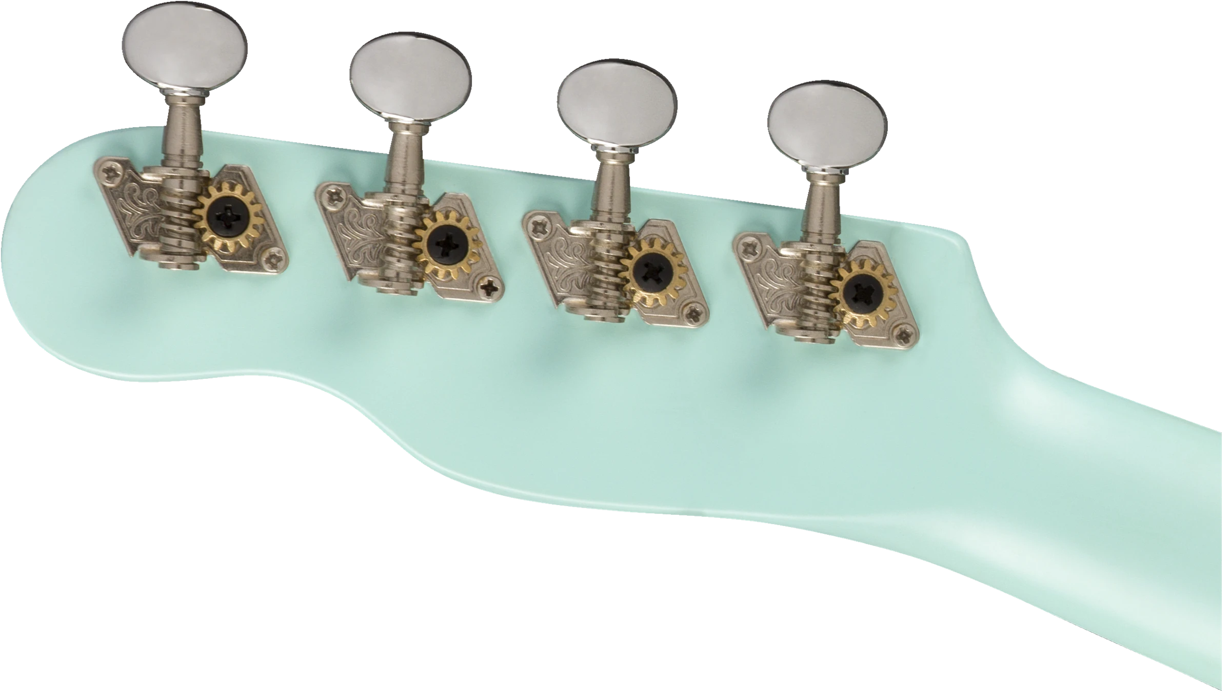 Fender® Venice Soprano Uke, Walnut Fingerboard, Daphne Blue