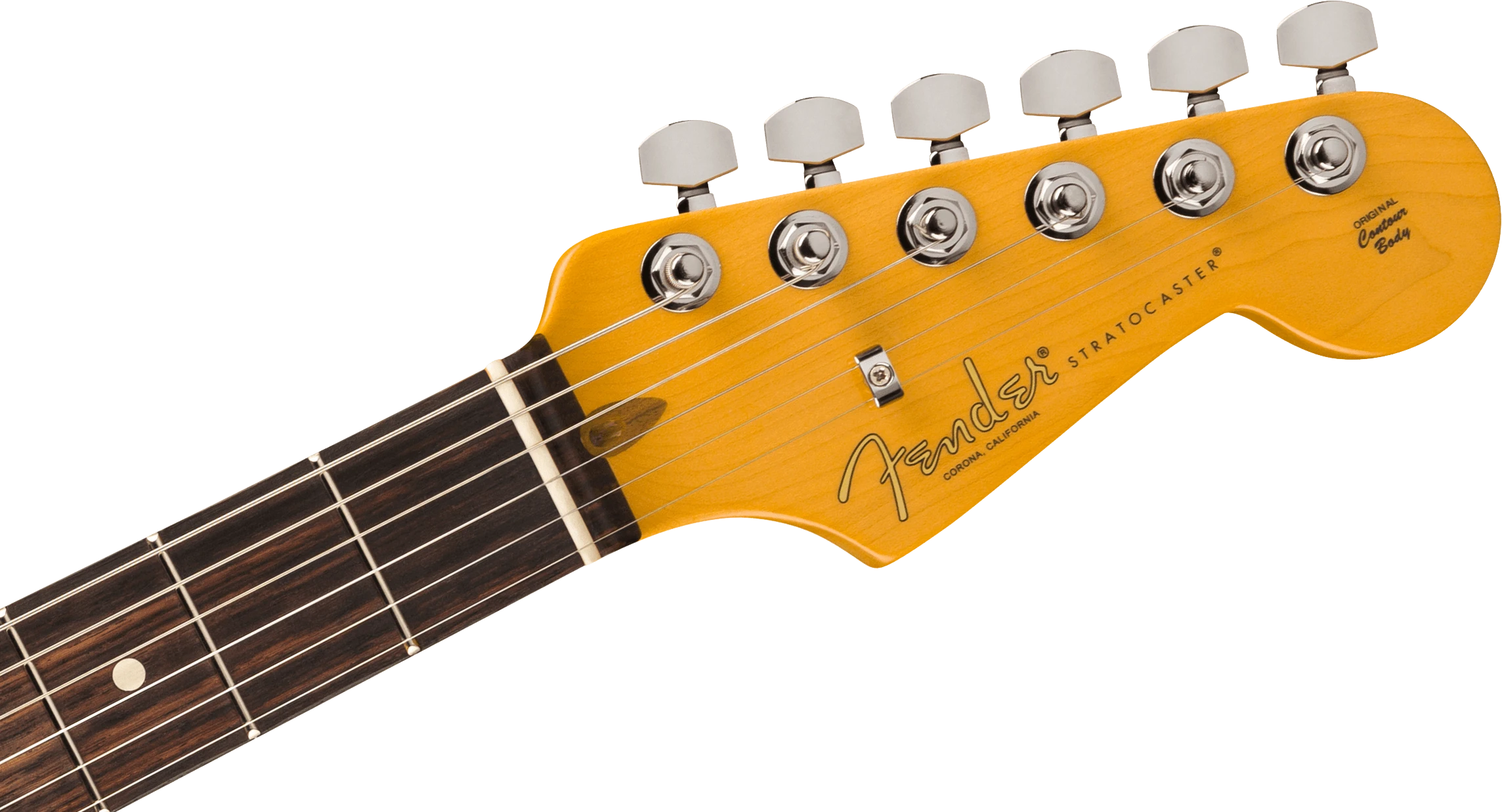 Fender® American Professional II Stratocaster® Thinline, Rosewood Fingerboard, Transparent Shell Pink