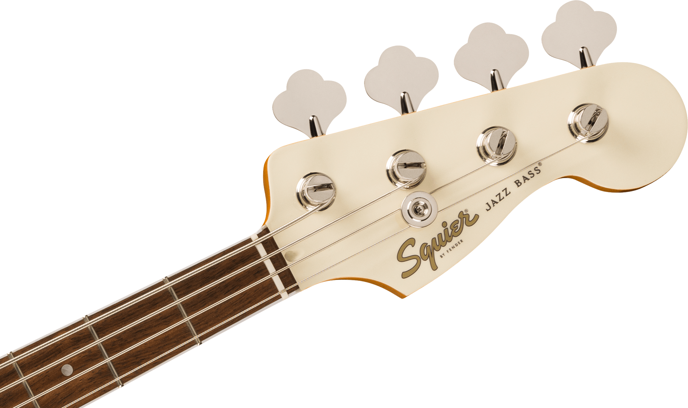 Squier® Limited Edition Classic Vibe™ Mid-'60s Jazz Bass®, Laurel Fingerboard, Tortoiseshell Pickguard, Olympic White