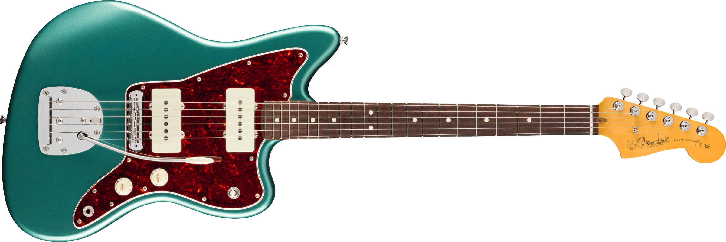 Fender® American Professional Classic Jazzmaster®, Rosewood Fingerboard, Faded Sherwood Green Metallic