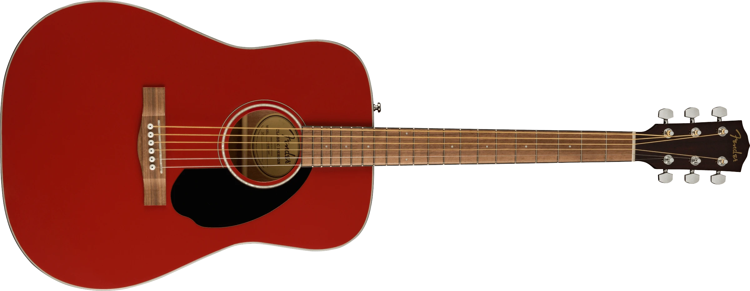 Fender® FSR CD-60S Dreadnought, Walnut Fingerboard, Cherry