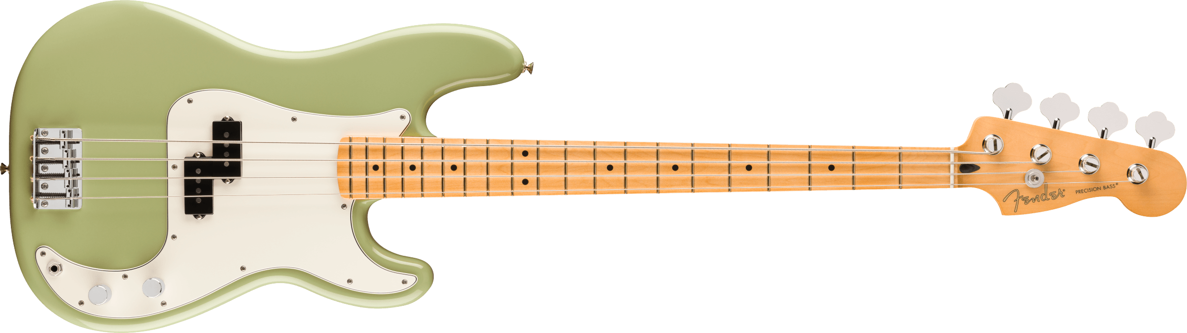 Fender® Player II Precision Bass®, Maple Fingerboard, Birch Green