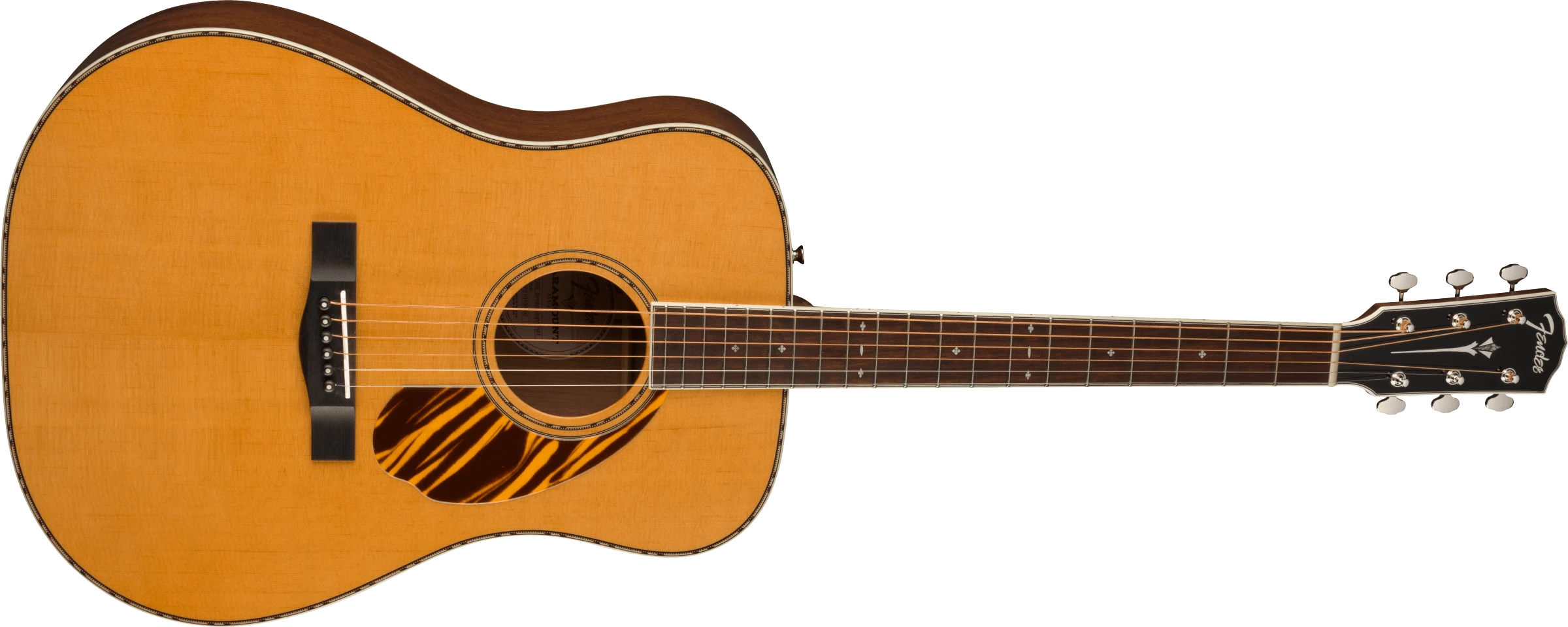 Fender® PD-220E Dreadnought, Ovangkol Fingerboard, Natural