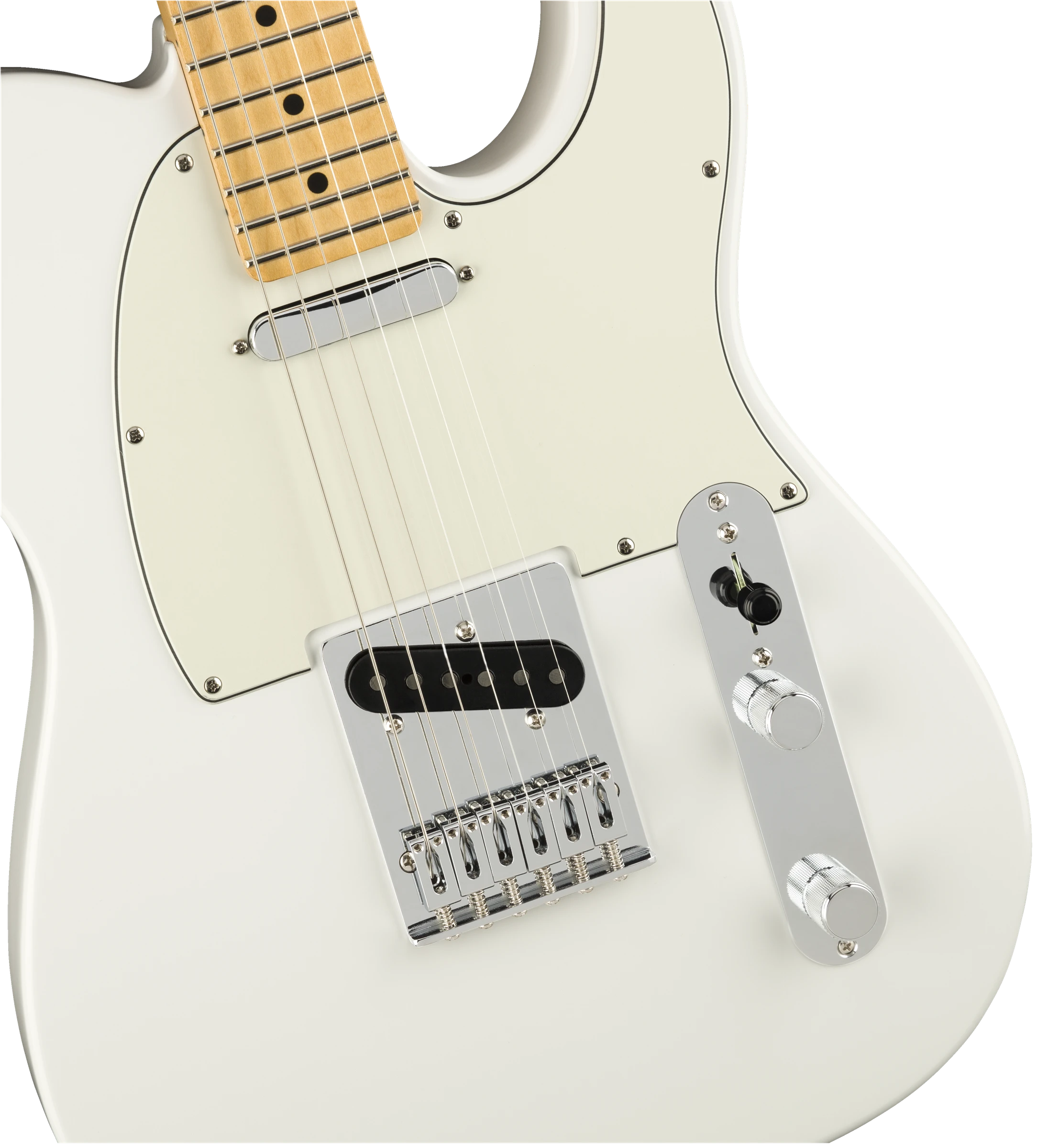Fender® Player Telecaster®, Maple Fingerboard, Polar White