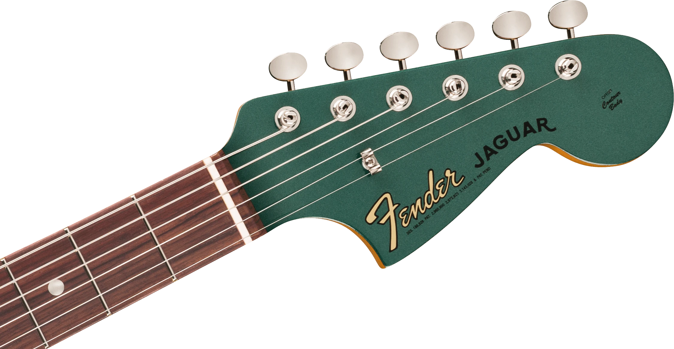 Fender® Vintera® III Mid '60s Jaguar®, Rosewood Fingerboard, Sherwood Green Metallic