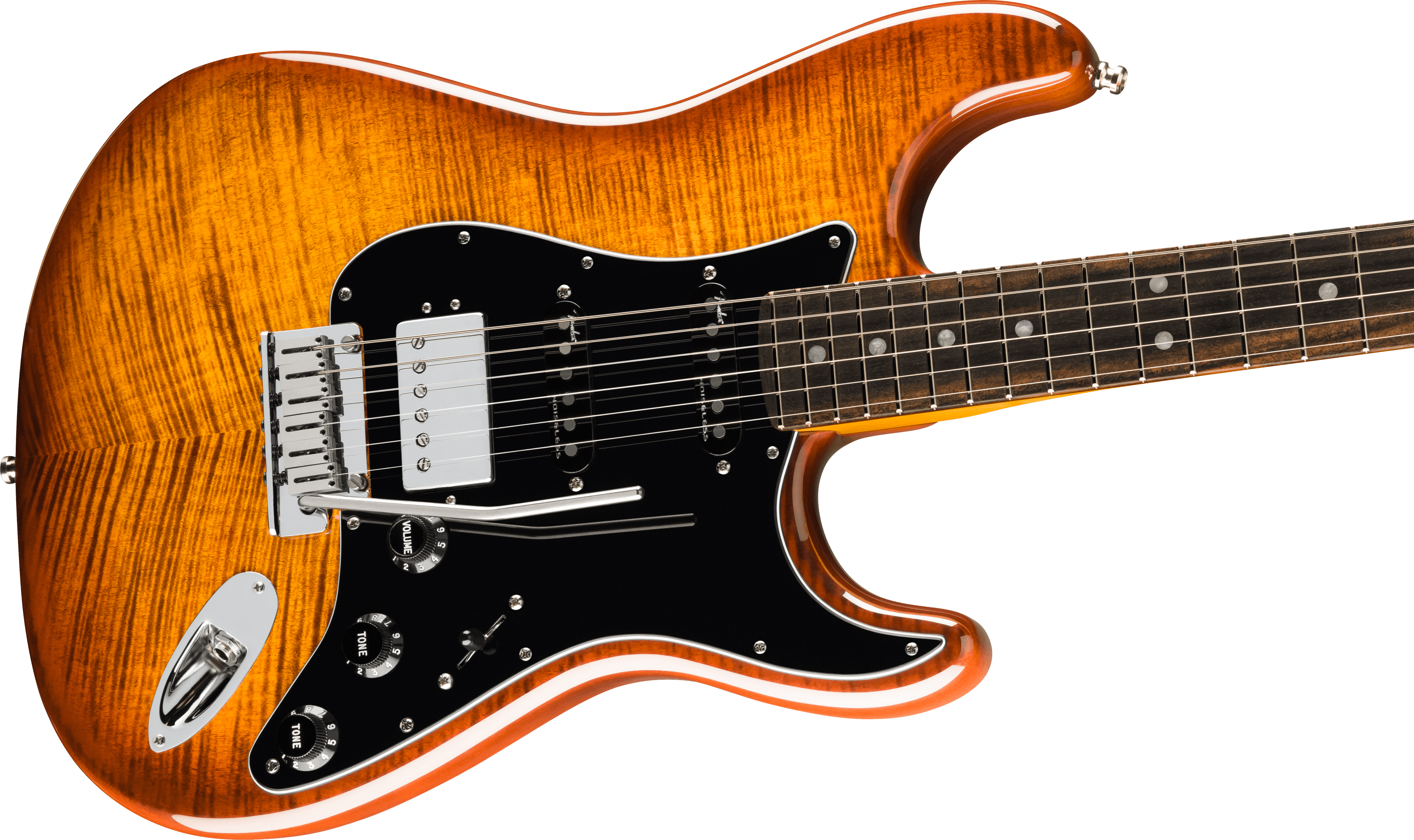 Fender® Limited Edition American Ultra Stratocaster®, Tiger's Eye