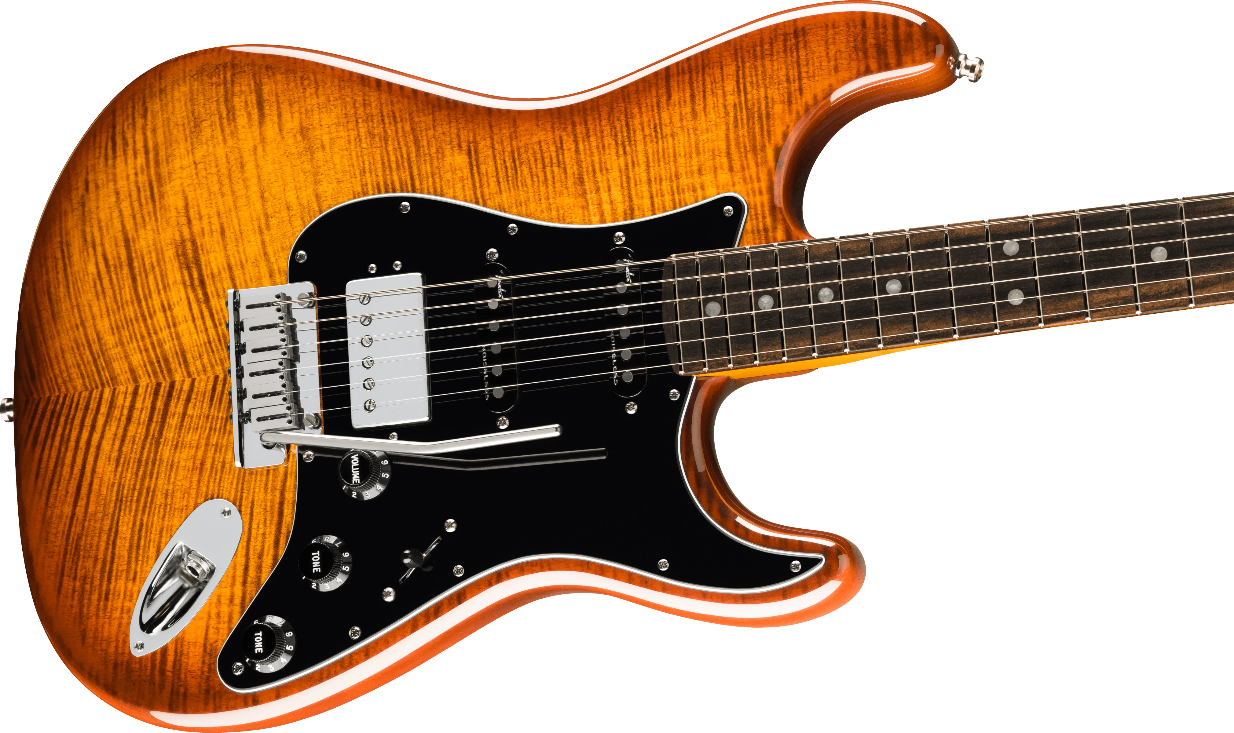 Fender® Limited Edition American Ultra Stratocaster®, Tiger's Eye