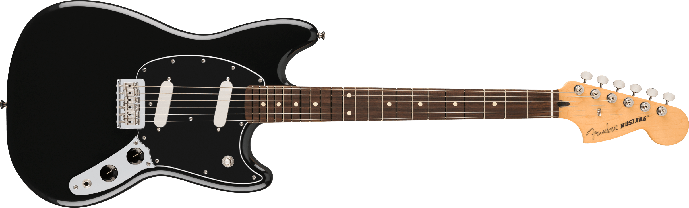 Fender® Player II Mustang®, Rosewood Fingerboard, Black