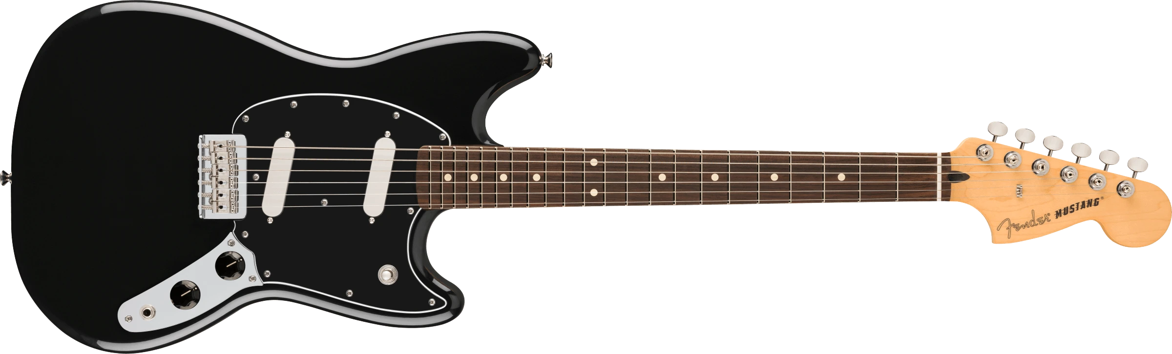 Fender® Player II Mustang®, Rosewood Fingerboard, Black