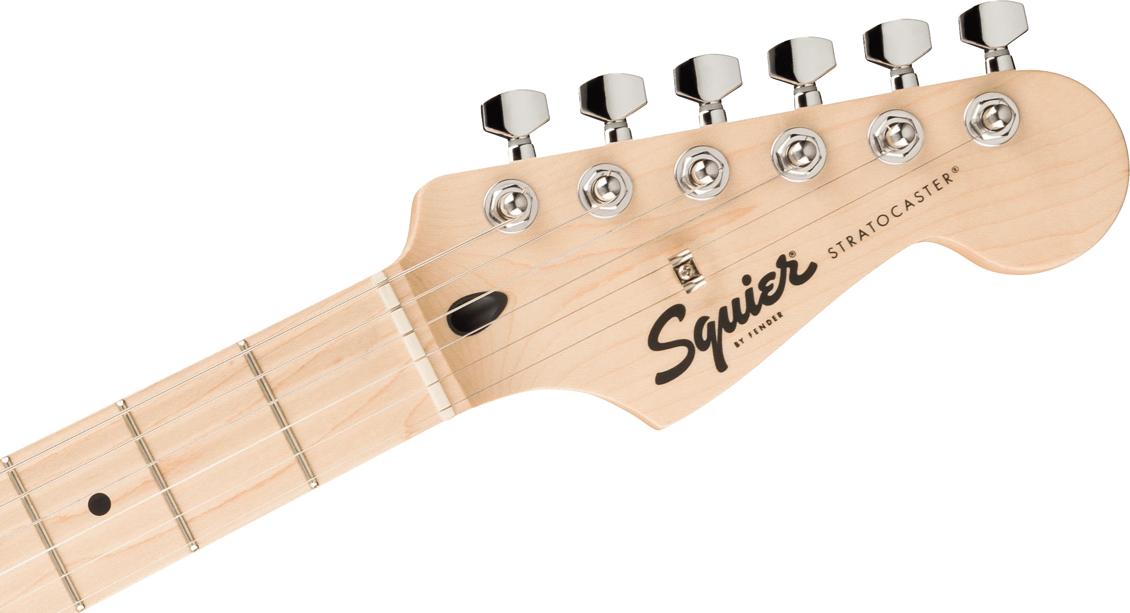 Squier® Squier Sonic® Stratocaster® HT, Maple Fingerboard, White Pickguard, Sea Foam Green
