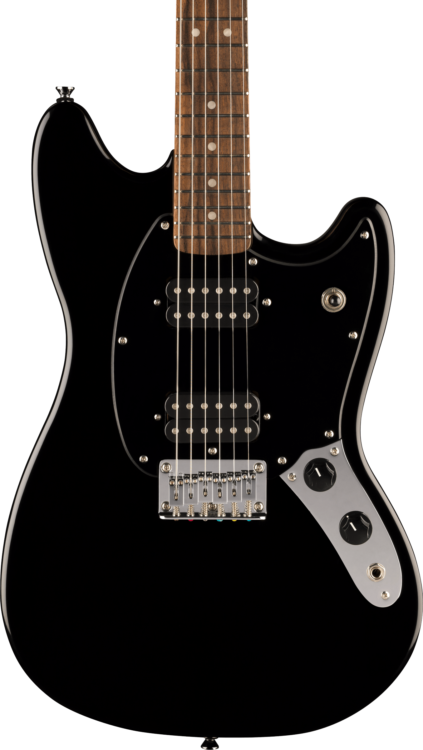 Squier® Squier Sonic® Mustang® HH, Laurel Fingerboard, Black Pickguard, Black