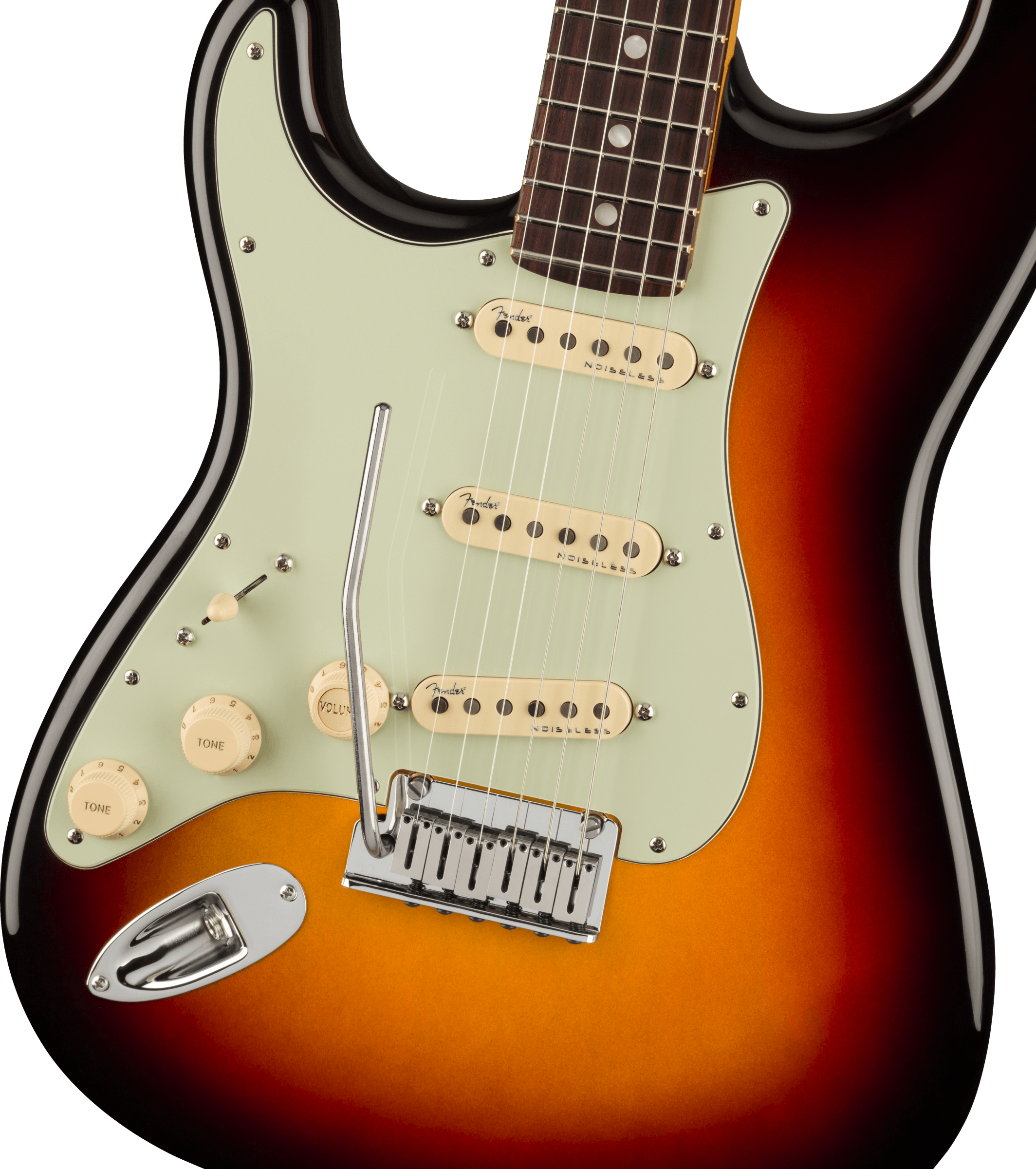Fender® American Ultra Stratocaster® Left-Hand, Rosewood Fingerboard, Ultraburst