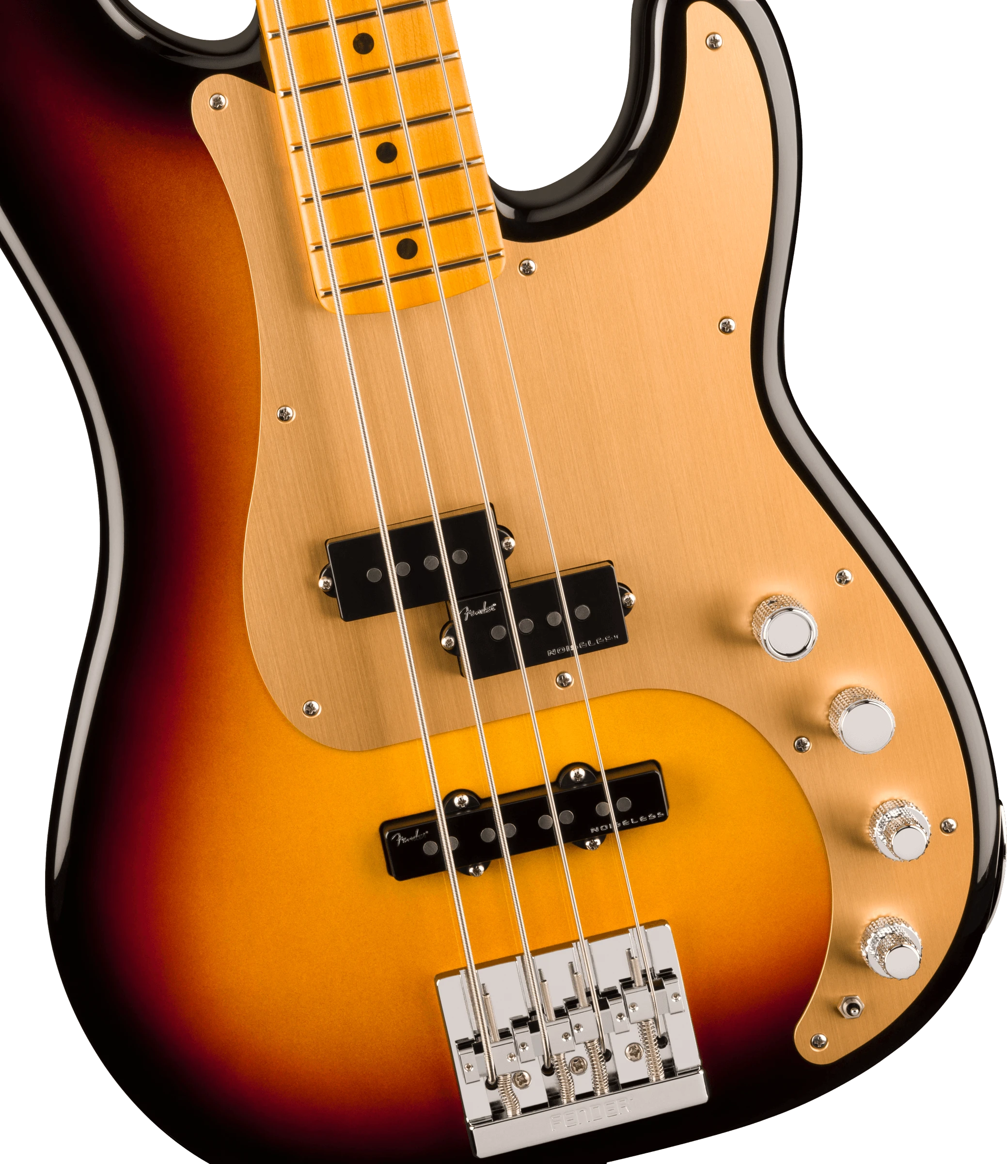 Fender® American Ultra II Precision Bass®, Maple Fingerboard, Ultraburst