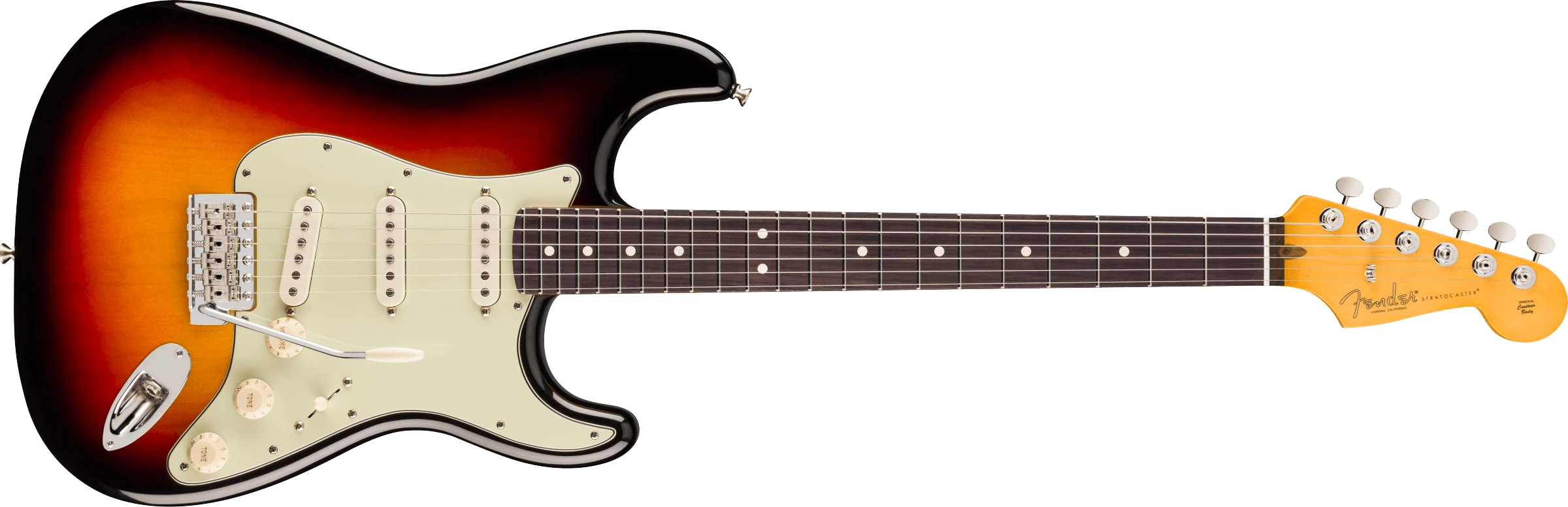 Fender® Limited Edition American Professional Classic Stratocaster® featuring the Fender® Silent System™, Rosewood Fingerboard, 3-Color Sunburst