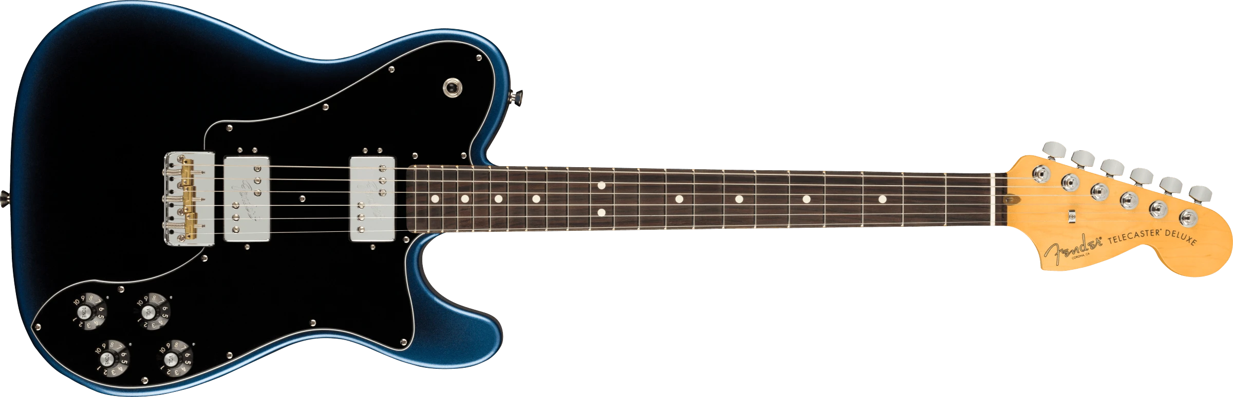 Fender® American Professional II Telecaster® Deluxe, Rosewood Fingerboard, Dark Night