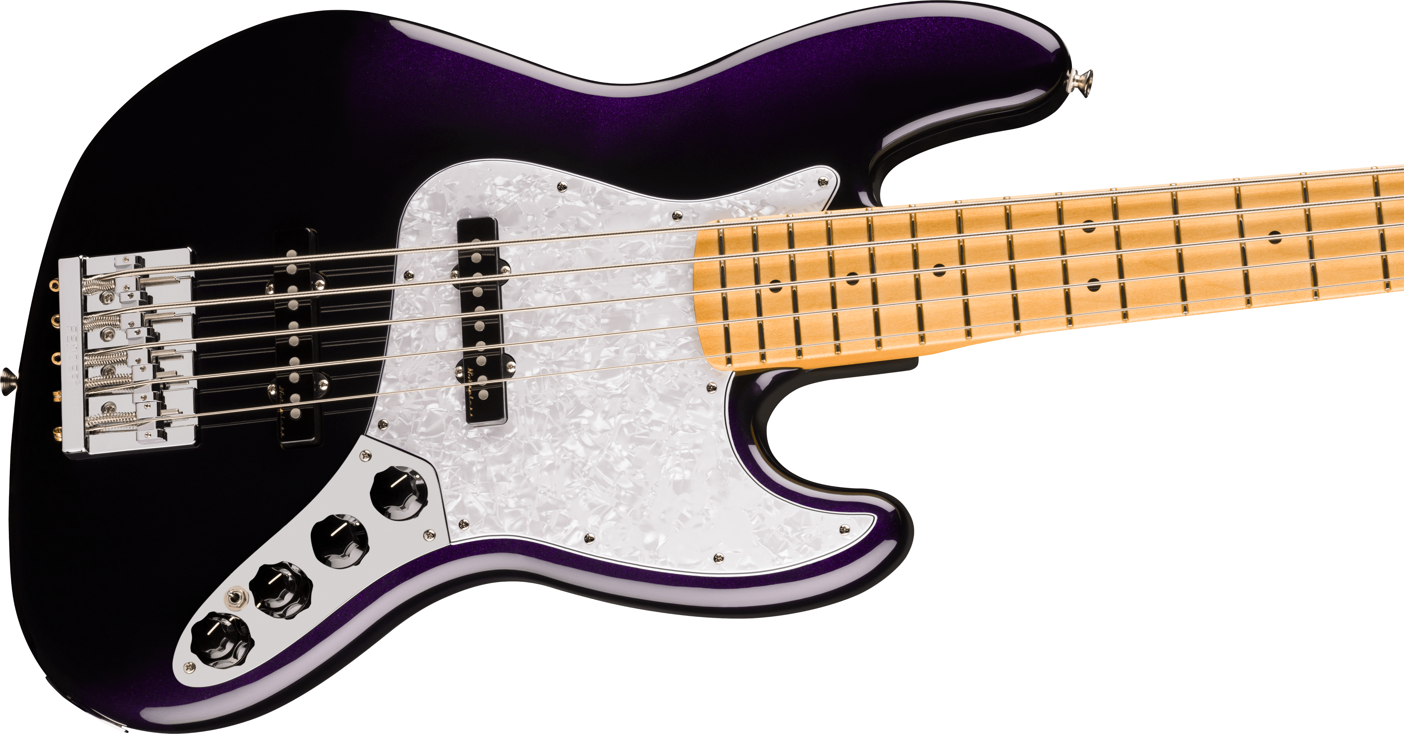 Fender® Player II Modified Active Jazz Bass® V, Maple Fingerboard, Dusk
