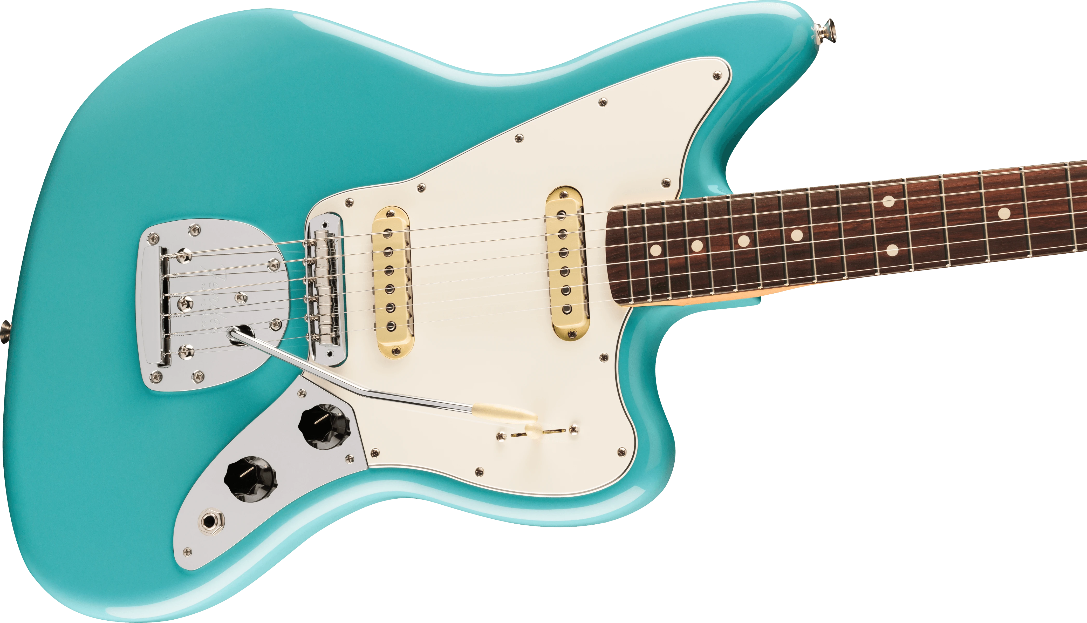Fender® Player II Jaguar®, Rosewood Fingerboard, Aquatone Blue