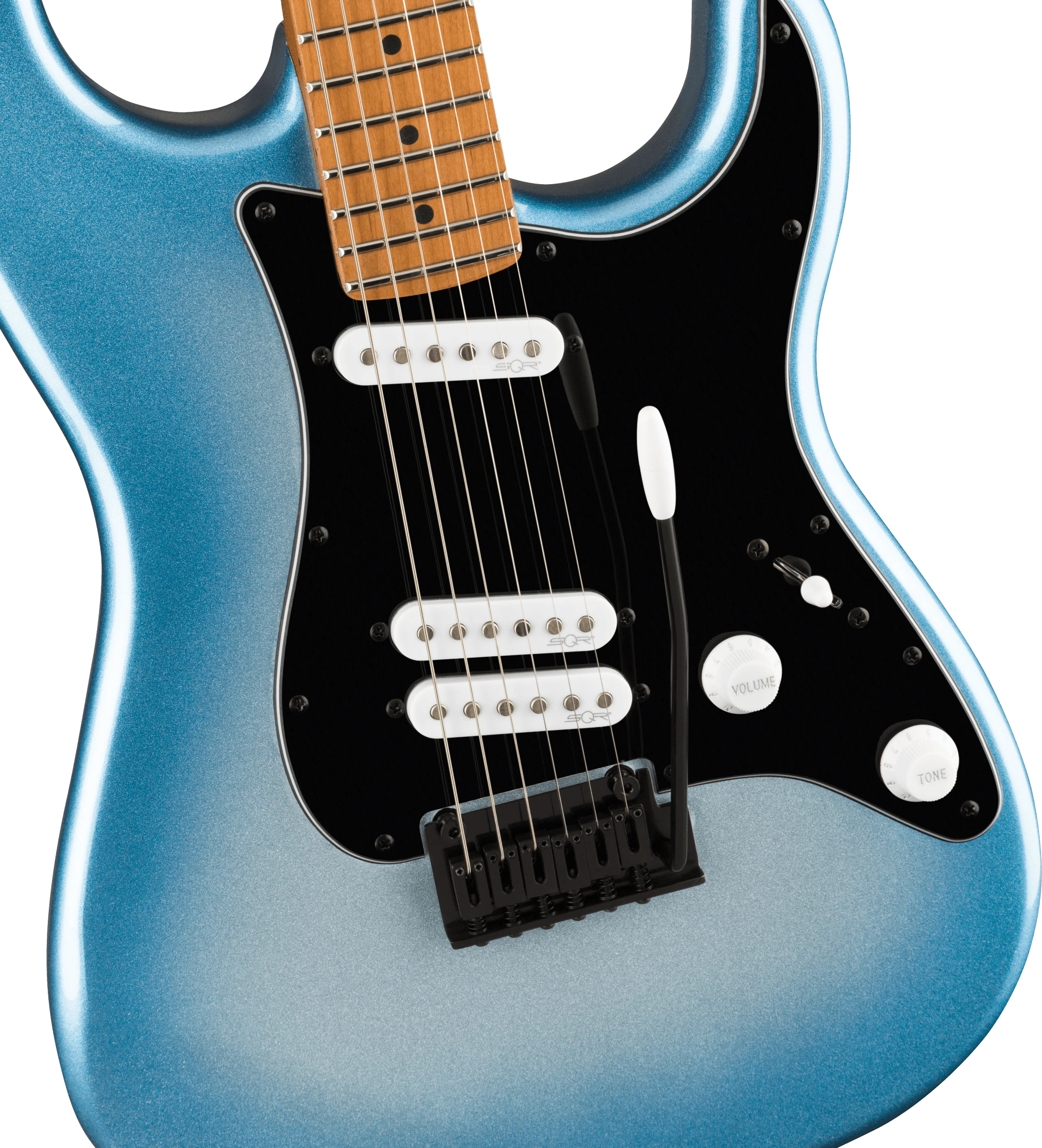 Squier® Contemporary Stratocaster® Special, Roasted Maple Fingerboard, Black Pickguard, Sky Burst Metallic