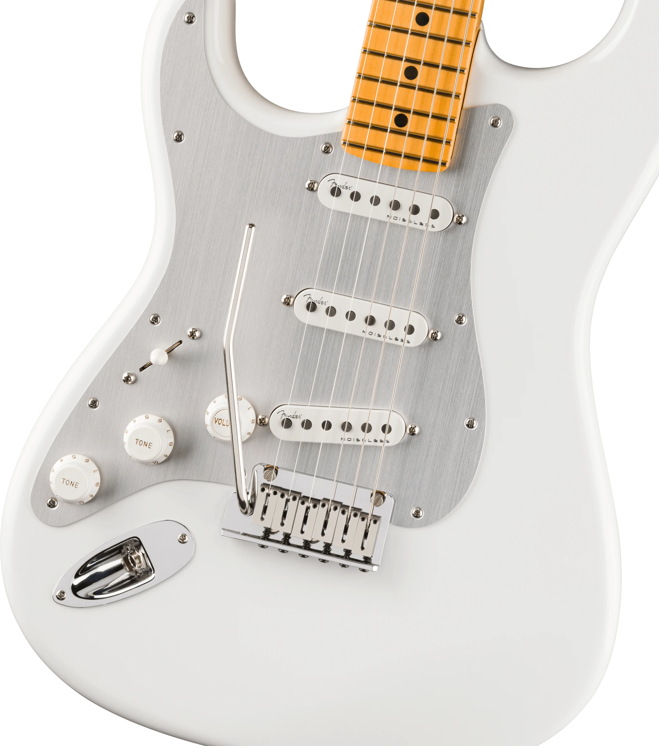 Fender® American Ultra II Stratocaster® Left-Hand, Maple Fingerboard, Avalanche