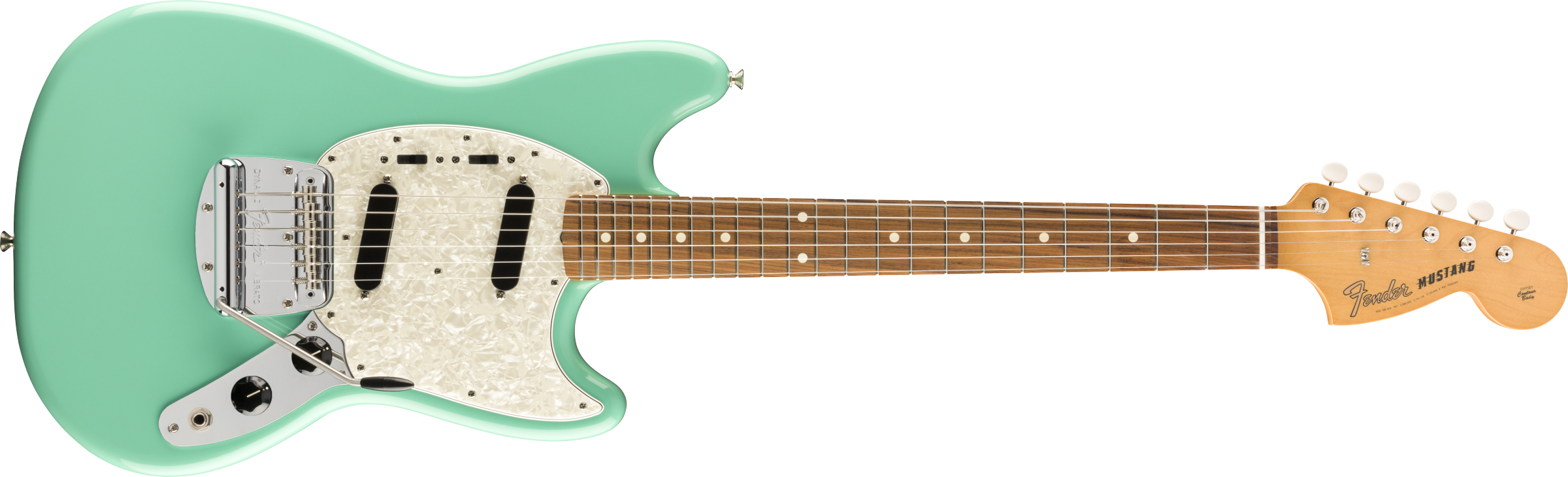 Fender® Vintera® '60s Mustang®, Pau Ferro Fingerboard, Sea Foam Green