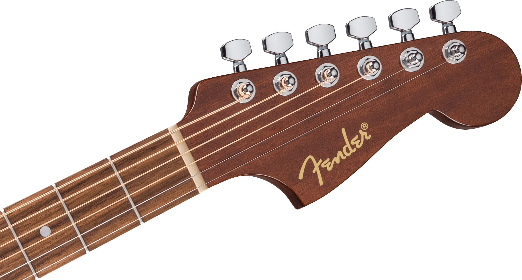 Fender® California Standard Redondo™, Spruce Top, Ivory Pickguard, Black