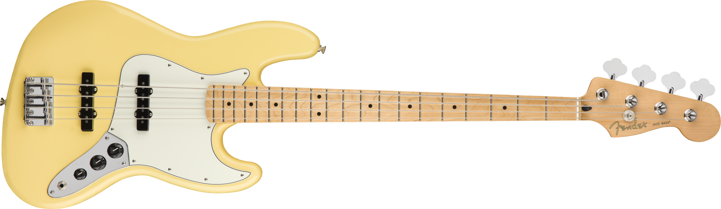 Fender® Player Jazz Bass®, Maple Fingerboard, Buttercream