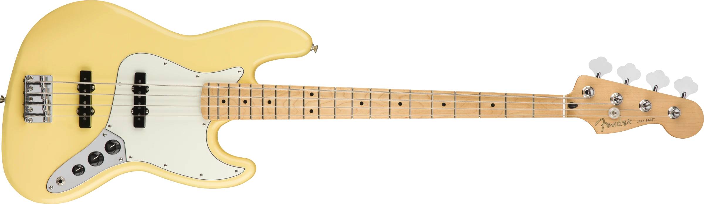 Fender® Player Jazz Bass®, Maple Fingerboard, Buttercream