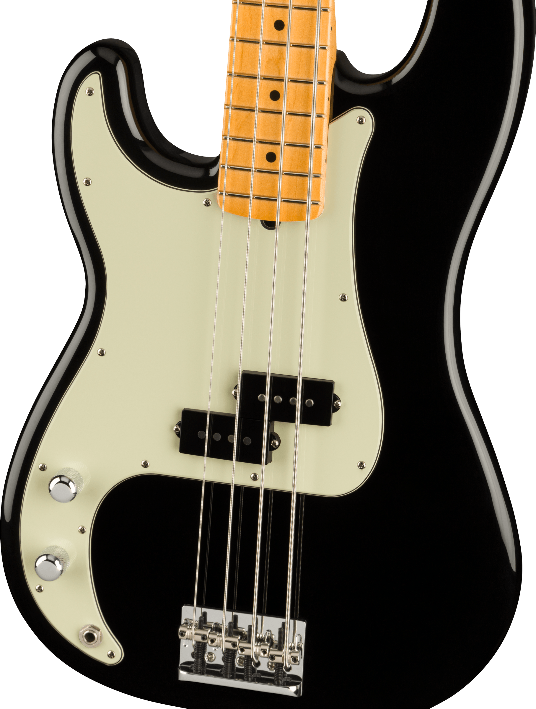 Fender® American Professional II Precision Bass® Left-Hand, Maple Fingerboard, Black