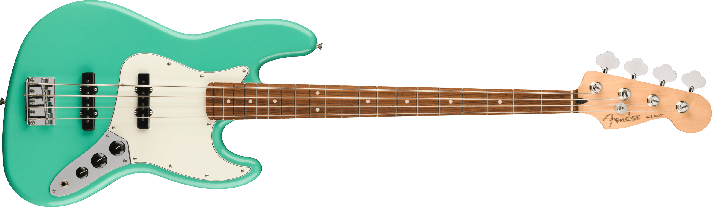 Fender® Player Jazz Bass®, Pau Ferro Fingerboard, Sea Foam Green