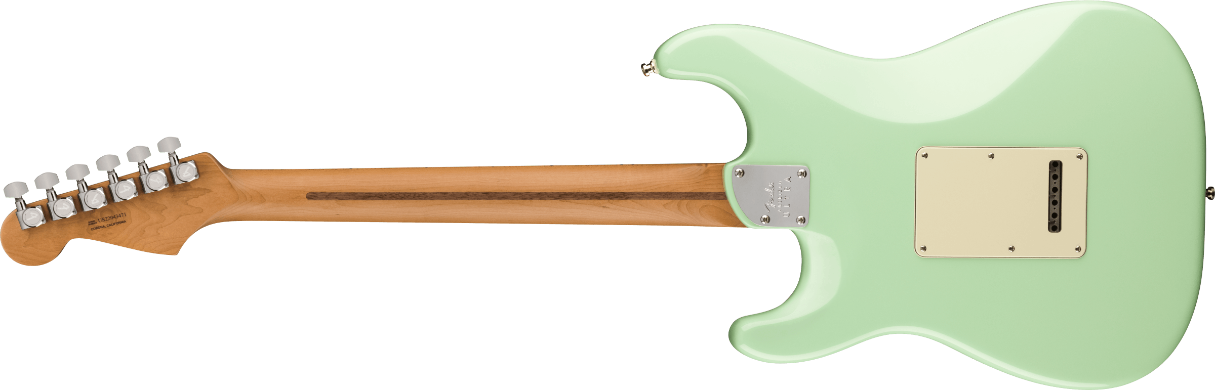 Fender® American Ultra Stratocaster®, Maple Fingerboard, Surf Green