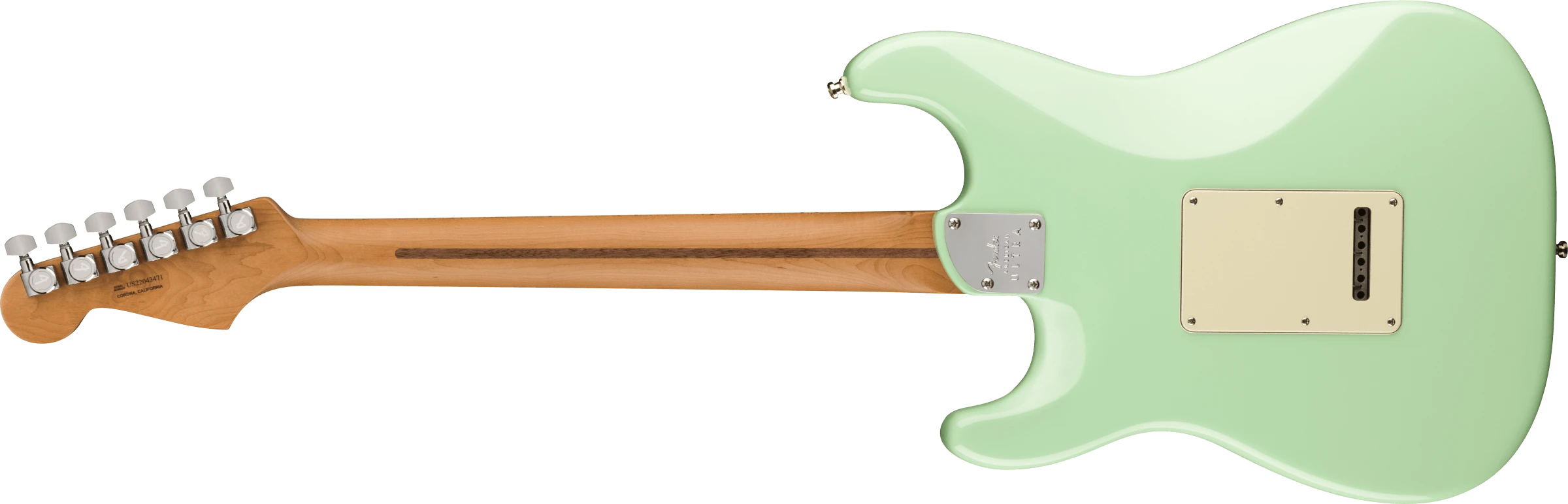Fender® American Ultra Stratocaster®, Maple Fingerboard, Surf Green