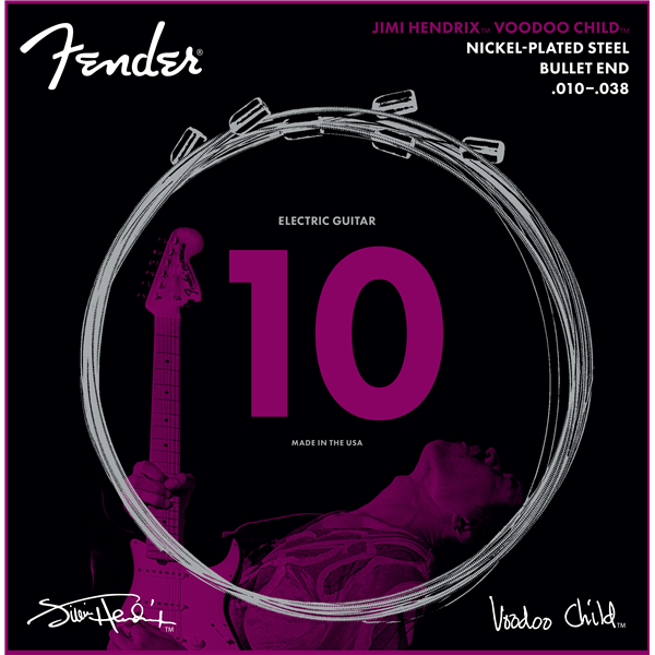 Fender® Hendrix Voodoo Child™ Bullet End NPS 10-38