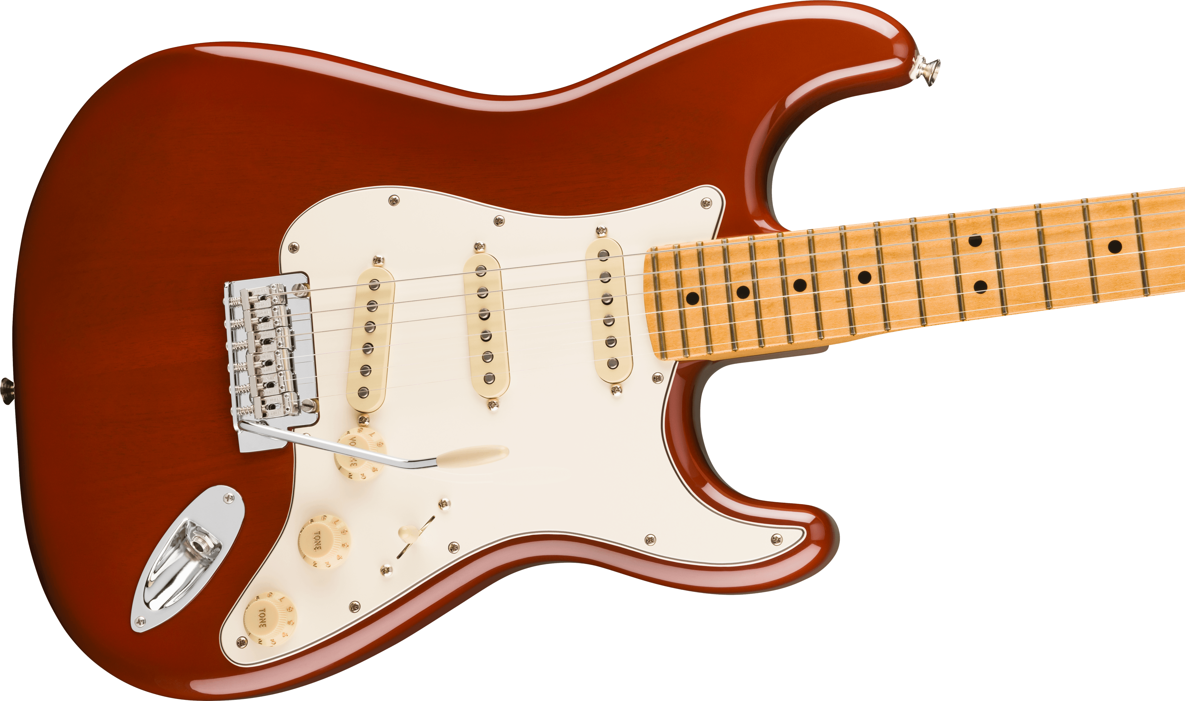 Fender® Player II Stratocaster®, Maple Fingerboard, Transparent Mocha Burst