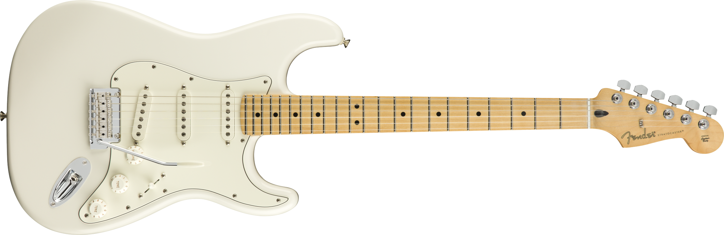 Fender® Player Stratocaster®, Maple Fingerboard, Polar White