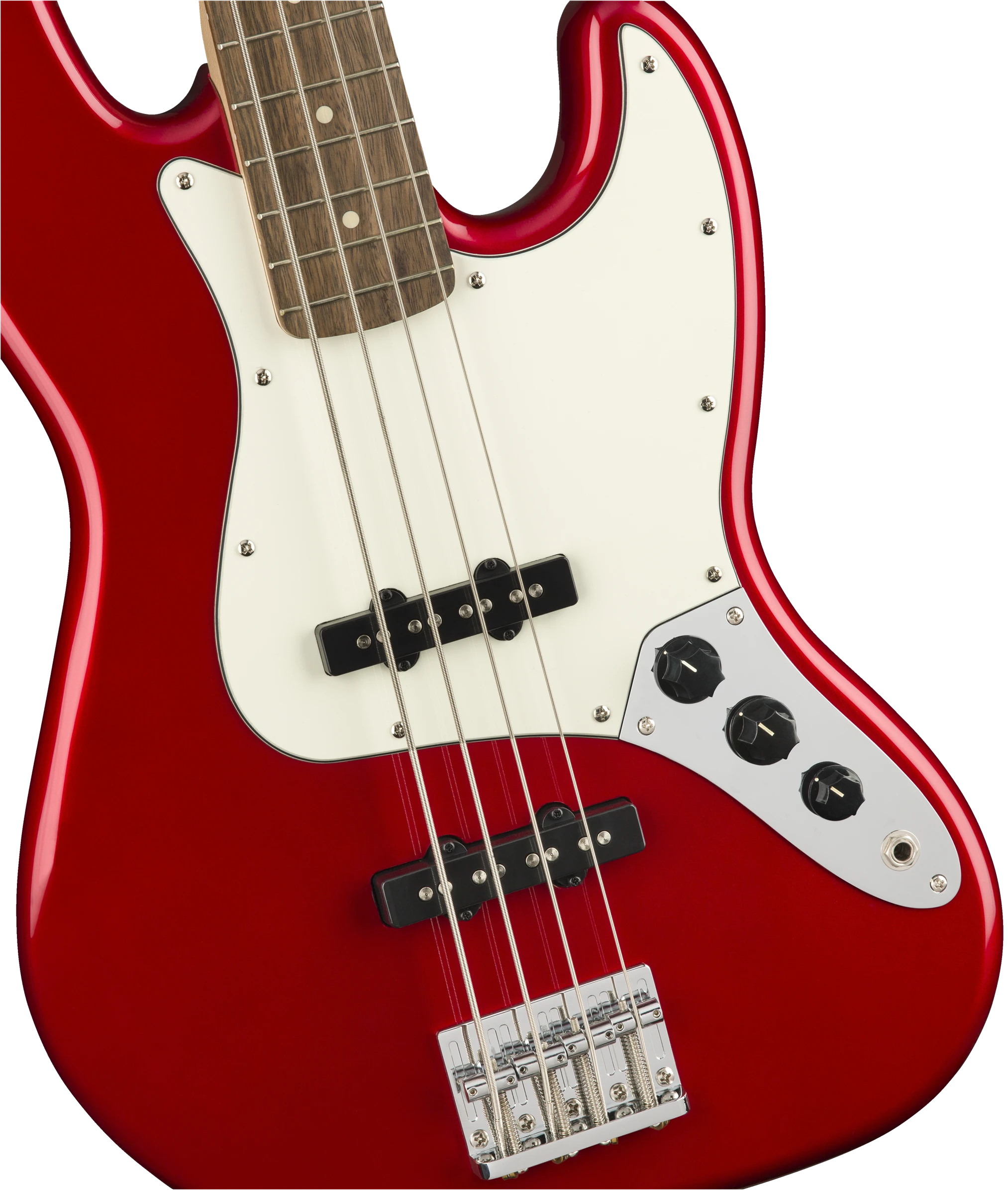 Squier® Contemporary Jazz Bass®, Laurel Fingerboard, Dark Metallic Red