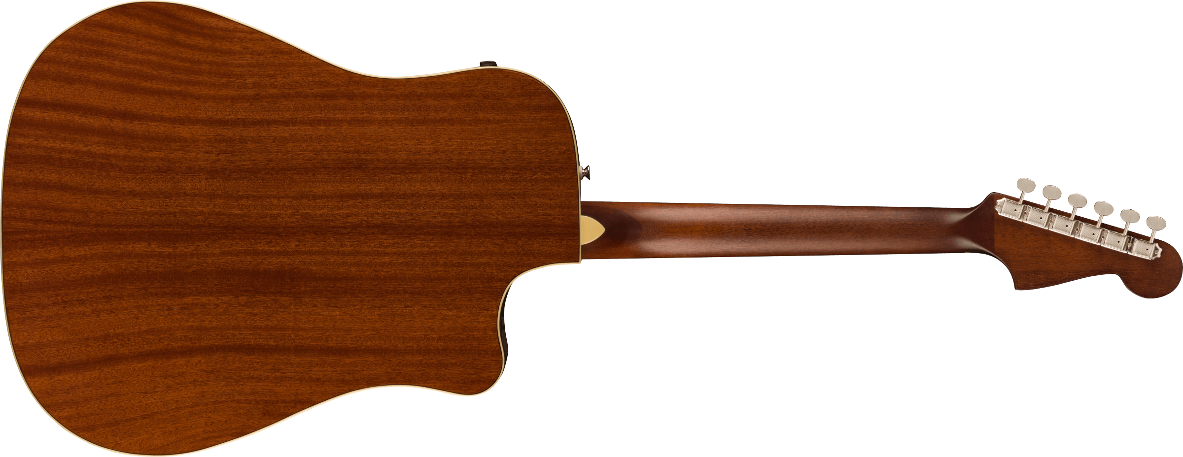 Fender® Redondo Player Left-Handed, Walnut Fingerboard, Gold Pickguard, Natural