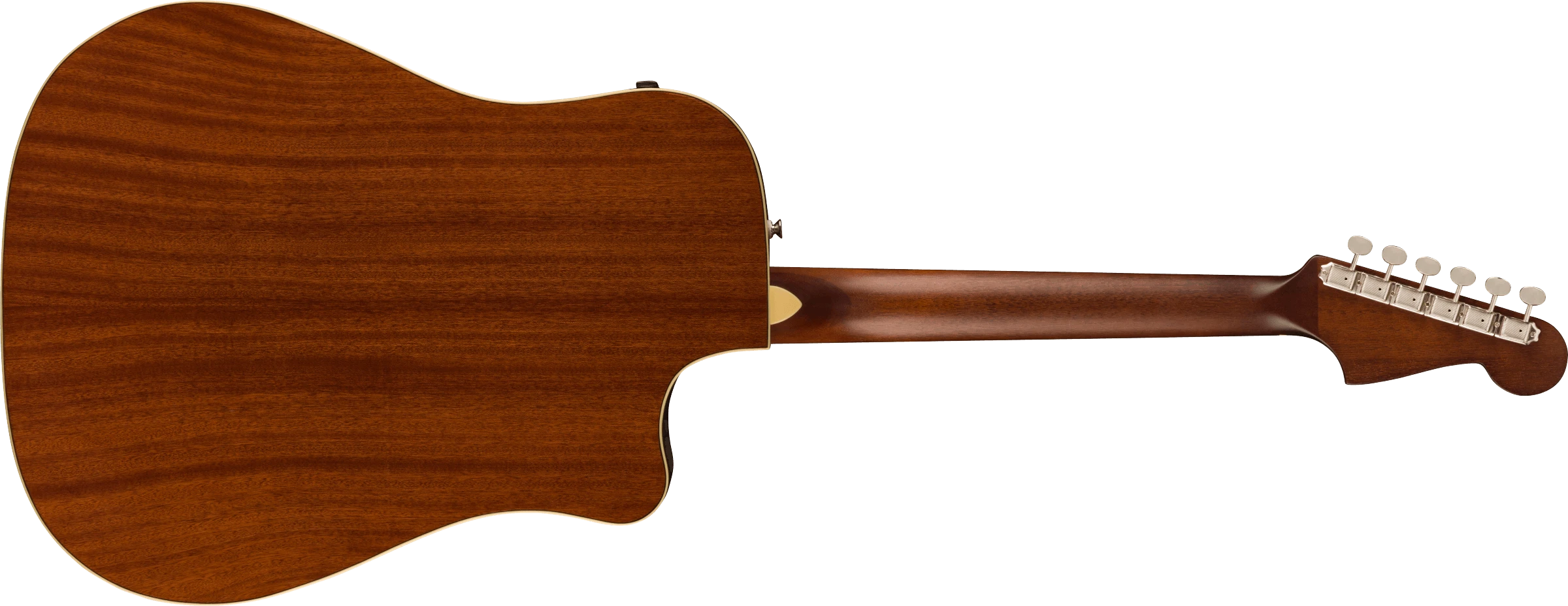 Fender® Redondo Player Left-Handed, Walnut Fingerboard, Gold Pickguard, Natural