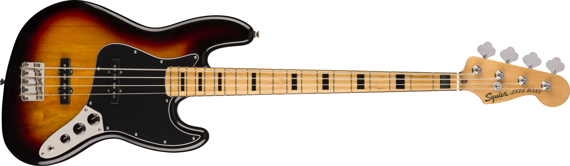 Squier® Classic Vibe '70s Jazz Bass®, Maple Fingerboard, 3-Color Sunburst